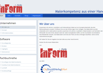 Konzepte für die Malerausbildung – InForm und Farbe