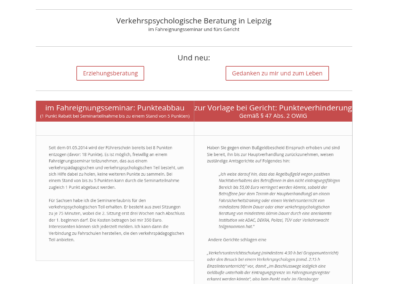 Ralf Hickethier – Verkehrspsychologische Beratung